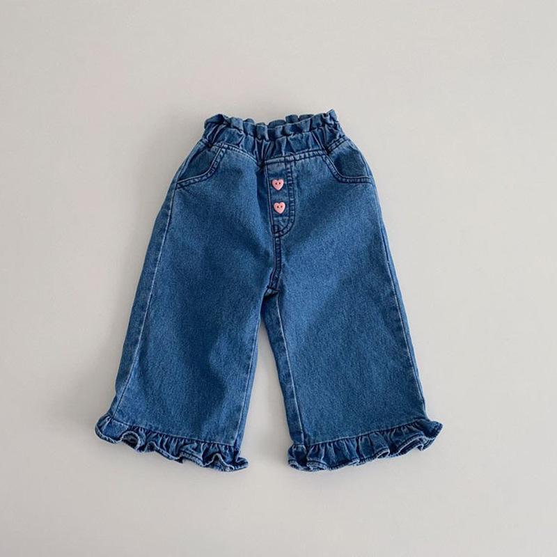 Baby Clothing Wash - 2024 Autumn Girl Baby Ruffle Pockets