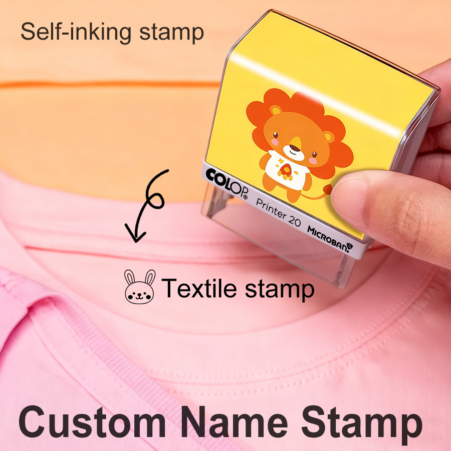 Baby Clothing Labels - Custom Name Stamp for Kids Clothes-Waterproof