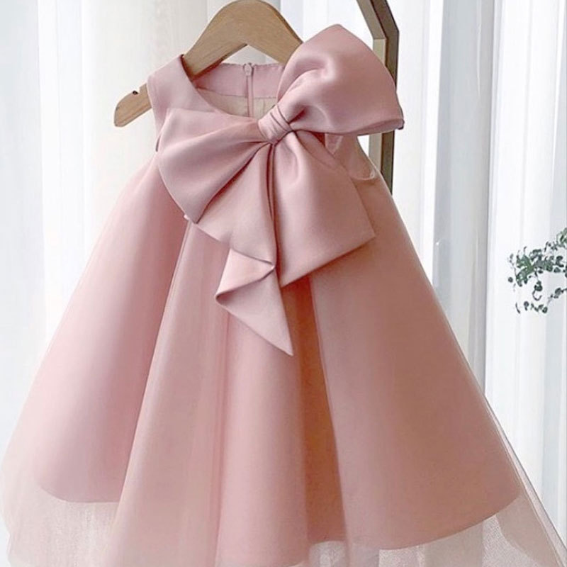 Baby Clothing Gift Set - Summer Big Bow Baby Girl Dress