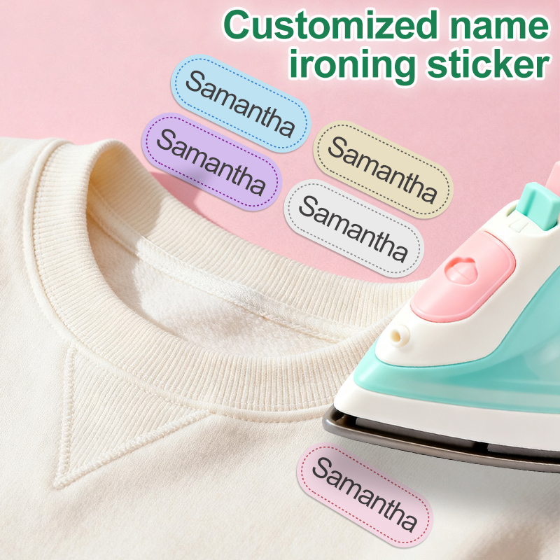 Baby Clothing Labels - Labels for Ironing-for Cotton-Personalized for School,Sport,Club,Retirement