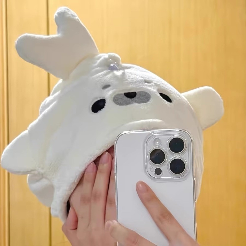 Cartoon Baby Seal Dry Hair Cap - огляд і ціна Baby Clothing Wash