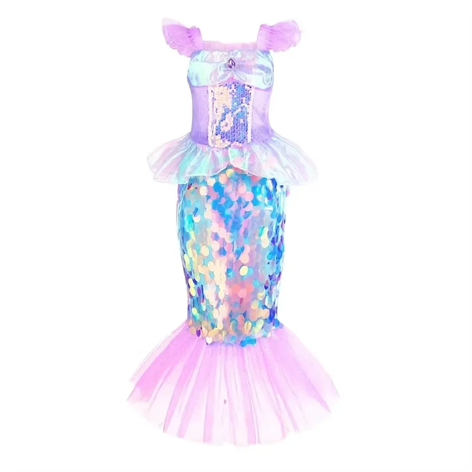 Mermaid Dress Girls Kids Cospl - огляд і ціна Baby Q Clothing