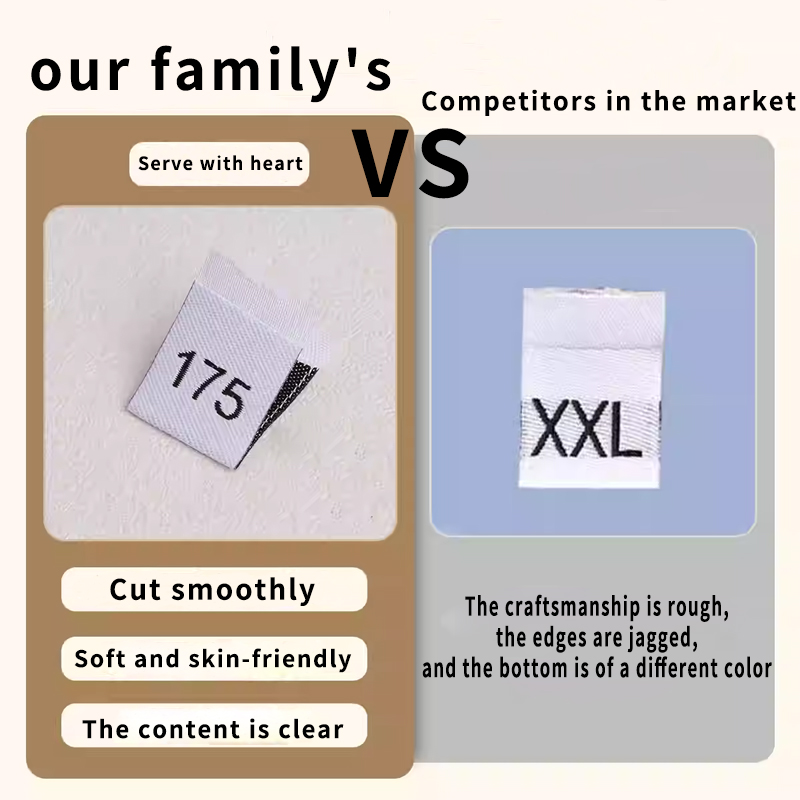 Factory sells clothing size la - огляд і ціна Baby Clothing Labels