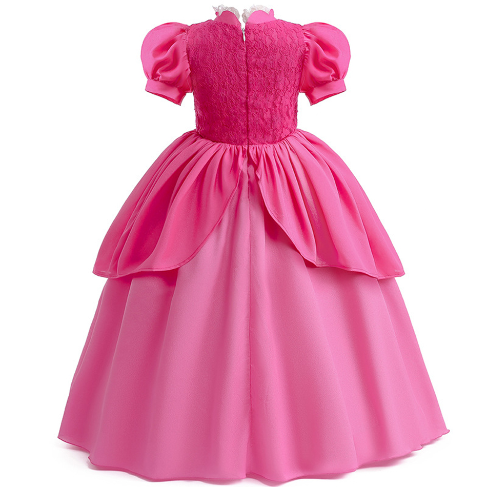 Peach Princess Dress For Girl  - огляд і ціна Baby Q Clothing