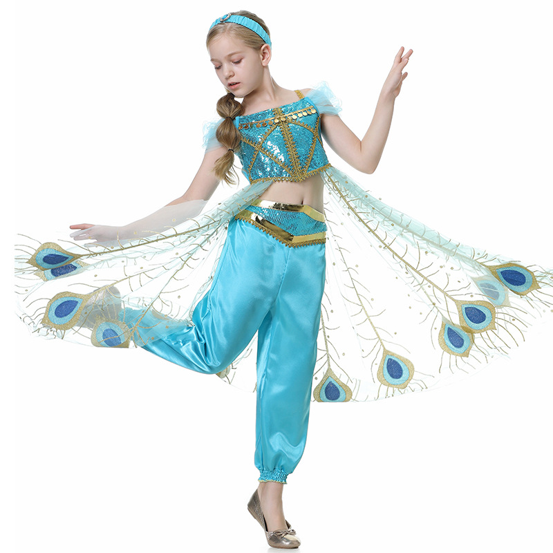 Jasmine Girls Princess Dress M - огляд і ціна Baby Q Clothing