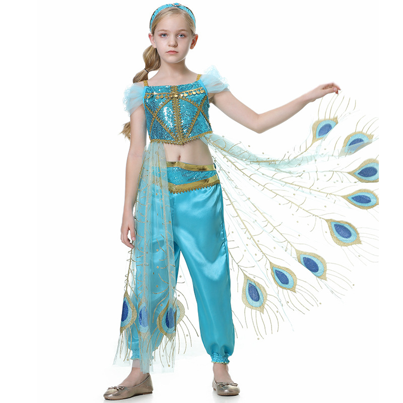 Jasmine Girls Princess Dress M - огляд і ціна Baby Q Clothing