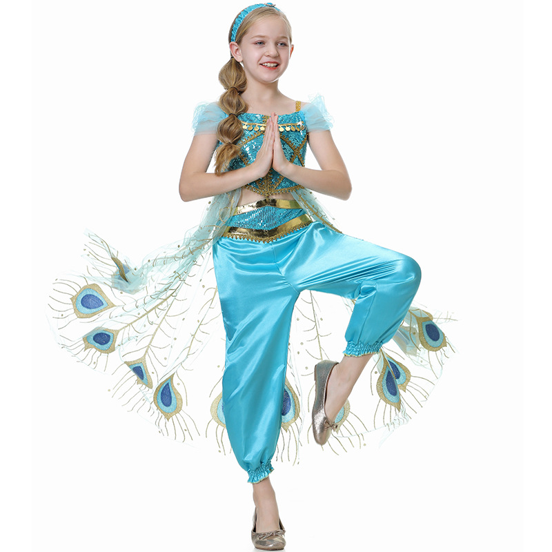 Jasmine Girls Princess Dress M - огляд і ціна Baby Q Clothing