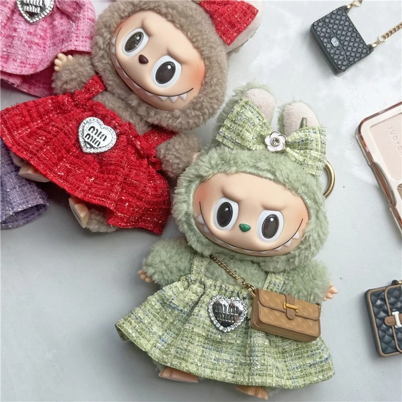 15 17cm For Labubu Doll Adorab - огляд і ціна Baby Clothing Bag