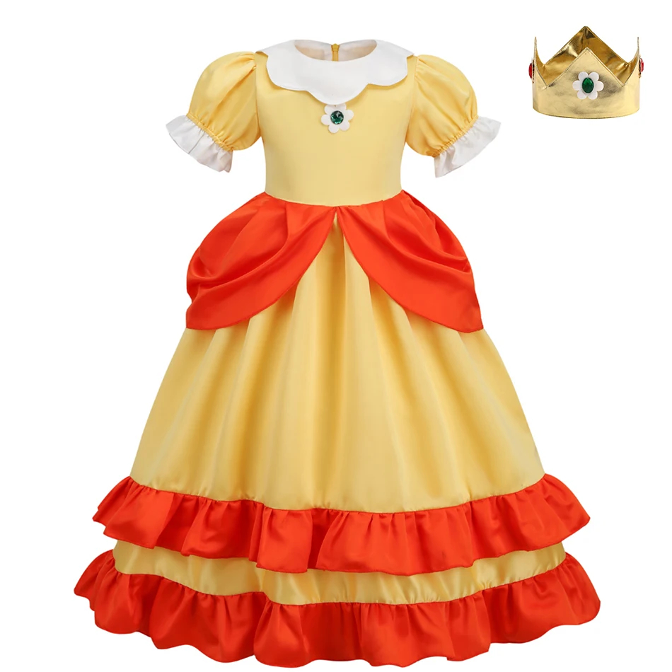 Peach Princess Dress Girl 2-10 - огляд і ціна Baby Q Clothing