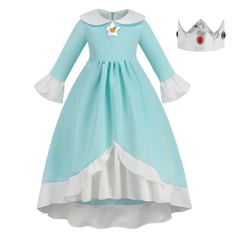 Peach Princess Dress Girl 2-10 - огляд і ціна Baby Q Clothing