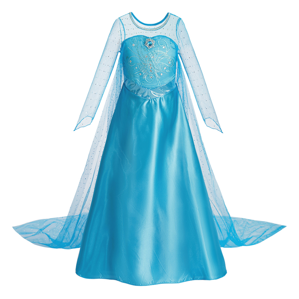 Girls Princess Dress Cosplay C - огляд і ціна Baby Q Clothing