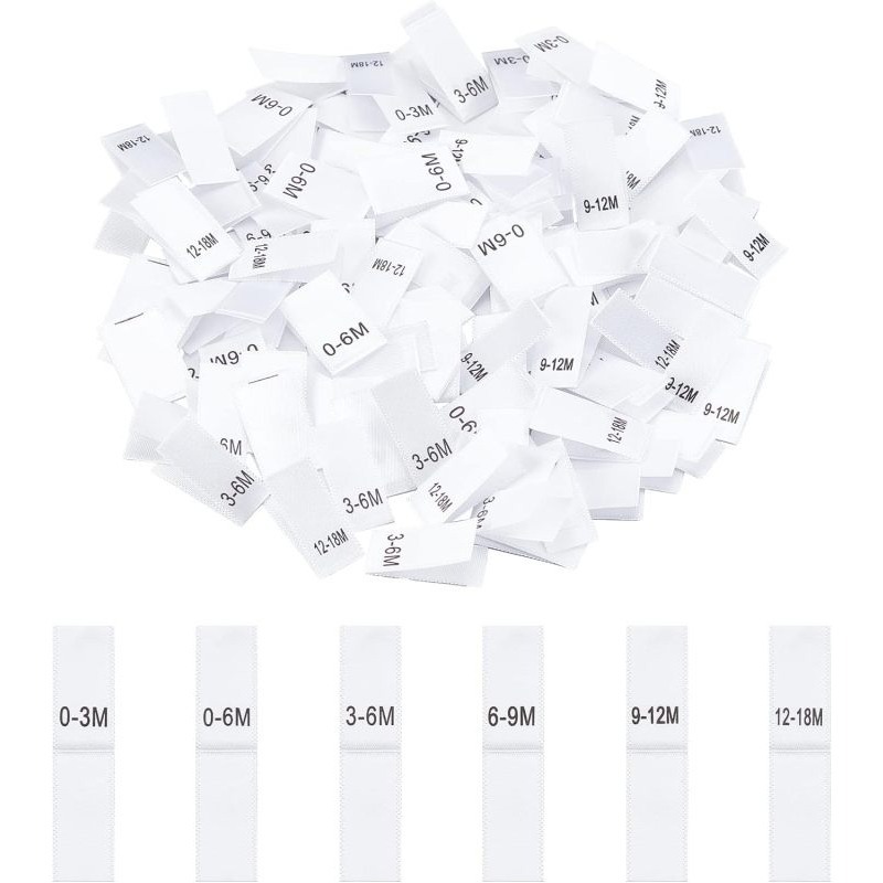 600 Pcs Clothing Month Labels  - огляд і ціна Baby Clothing Labels
