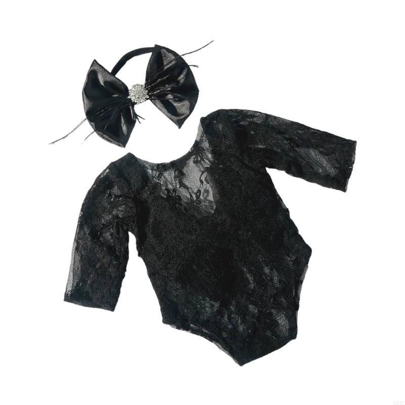 A5YC Beautiful Lace Romper & H - огляд і ціна Baby Clothing Unique