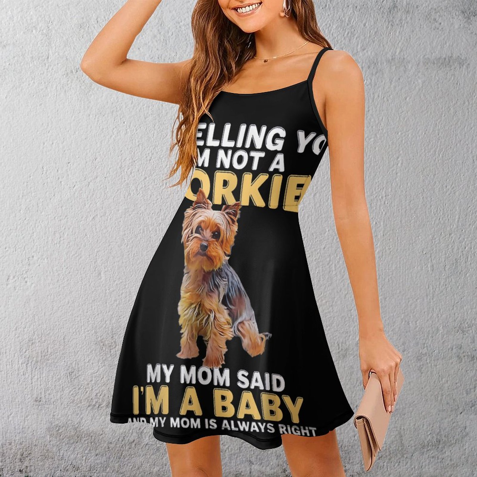 Cute Yorkie Baby Quote Women's - огляд і ціна Baby Clothing Quotes