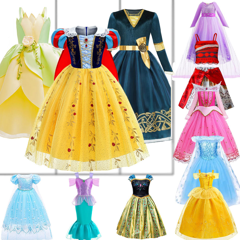 Kids Role Play Princess Dress  - огляд і ціна Baby Q Clothing
