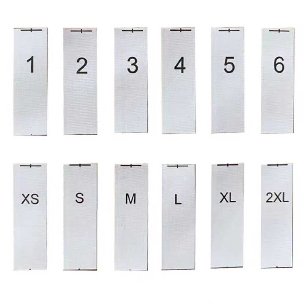 2000pcs Num 11-27 Employee ID  - огляд і ціна Baby Clothing Labels