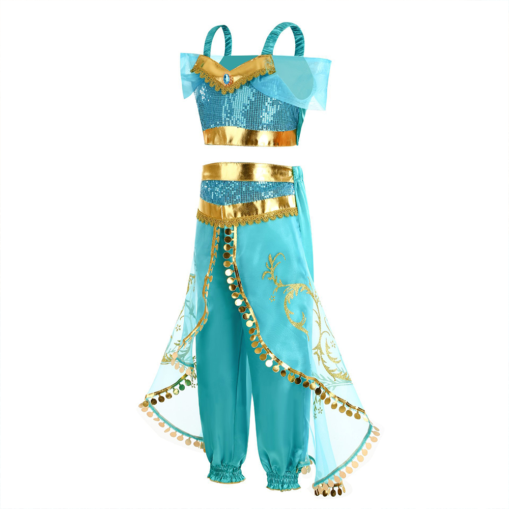 Girls Jasmine Fantasy Costume  - огляд і ціна Baby Q Clothing