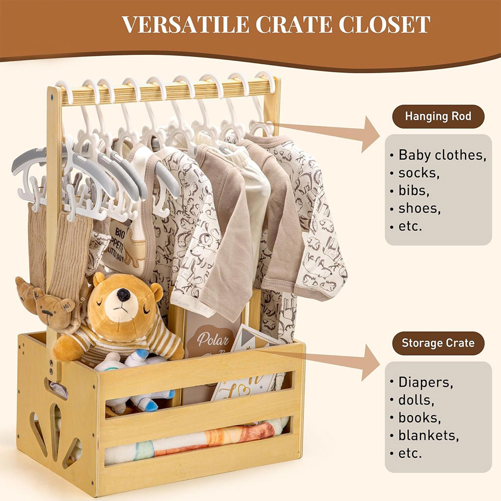 2025 Large Wooden Baby Product - огляд і ціна Baby Clothing Types